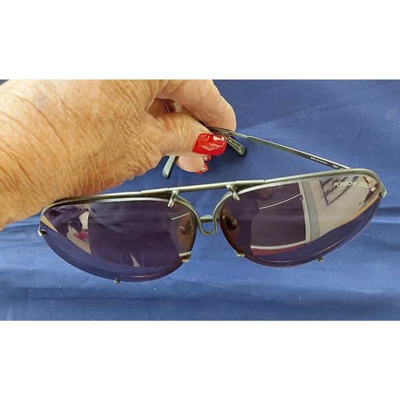 Porsche Design Carrera Aviator Sunglasses 5621 Austria Case & 1 extra Lens set - Picture 10 of 12